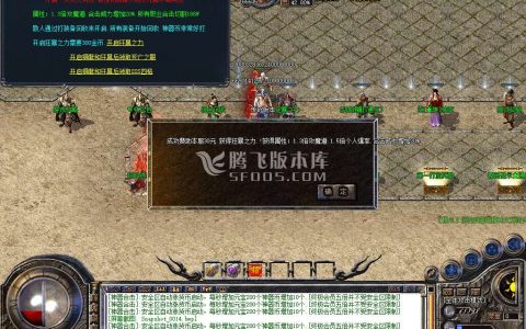 仿盛大传奇游戏截图
